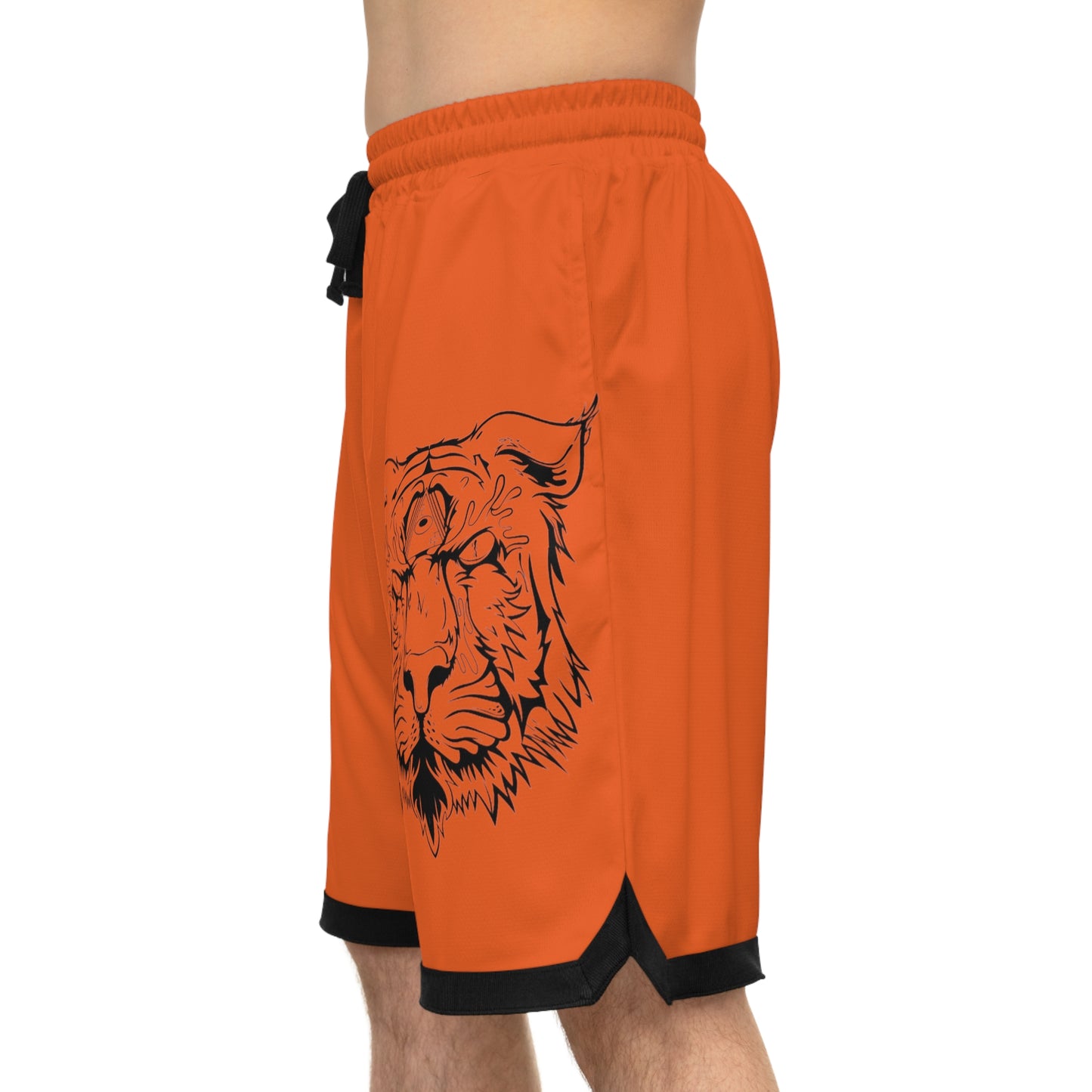 Tiger Carts' Graphic Basketball Shorts