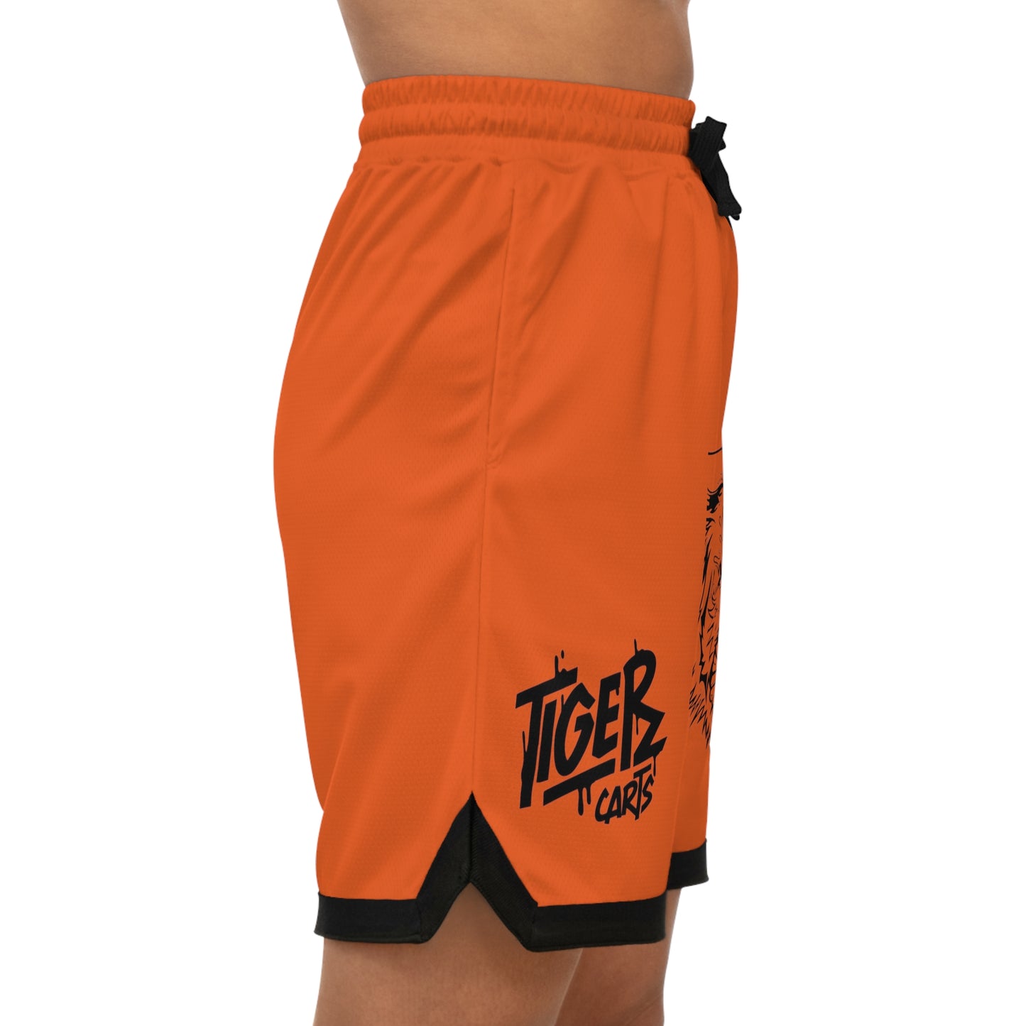 Tiger Carts' Graphic Basketball Shorts